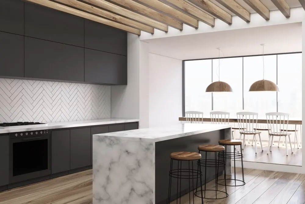 The Optimal Use of Marble Countertops in a Modern Kitchen