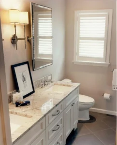 Quartz vs Granite in Bathroom