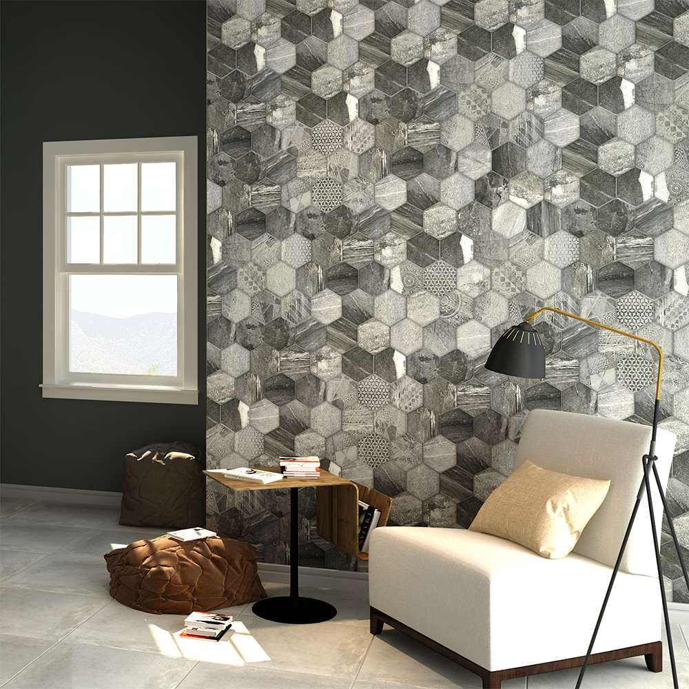 zoomimage1ruvido-hexagon-tiles-tribal-stone-roomset-10001429178117 Gallery