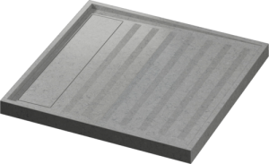 gray-silestone-quartz-shower-base-300x183 SHOWER BASE