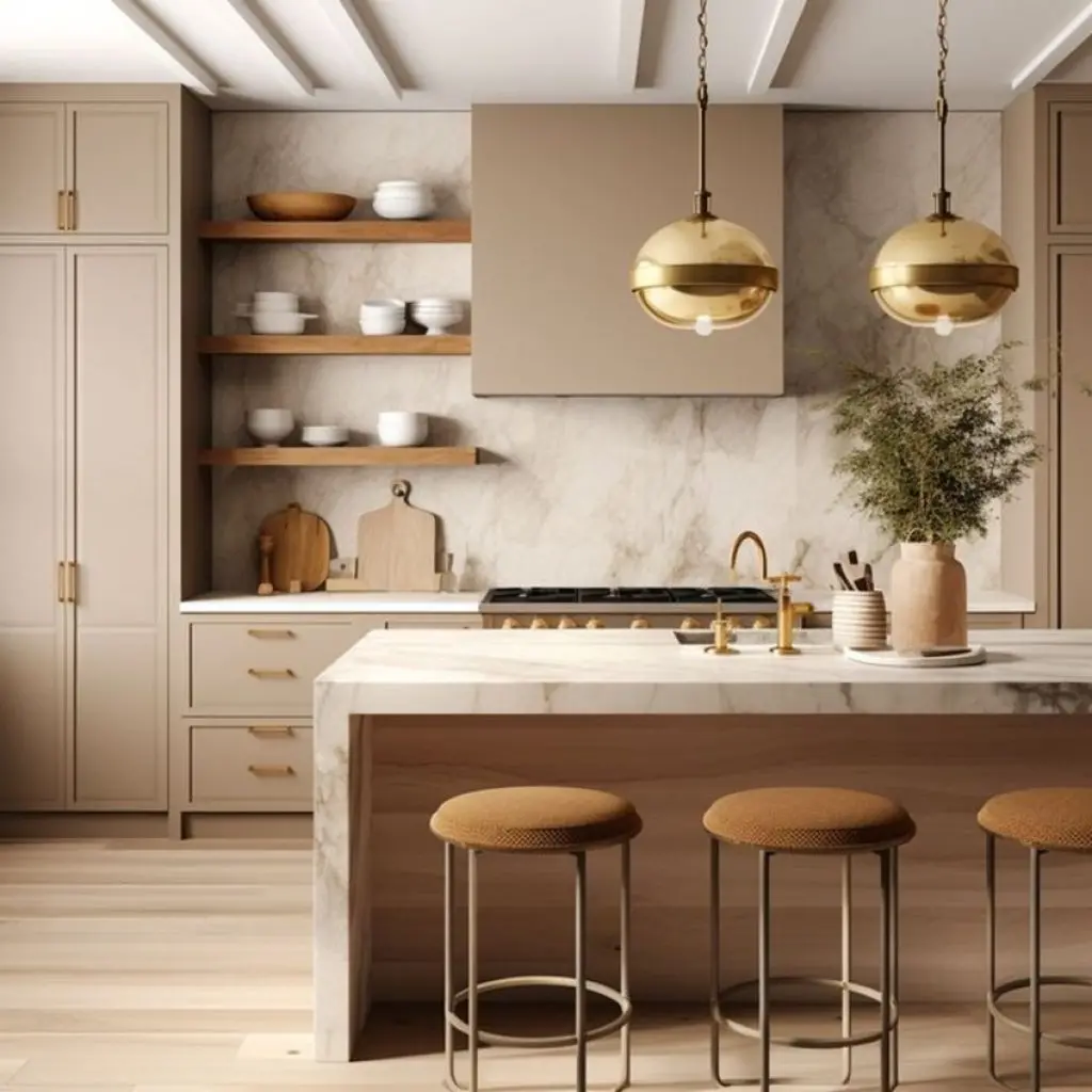Idées de décoration pour une cuisine moderne avec des armoires tendances