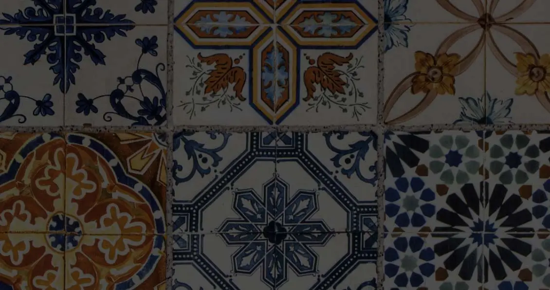 Céramique à motif