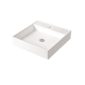 lavabo de salle de bain carré