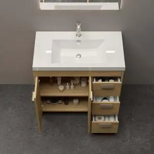 vanité de salle de bain