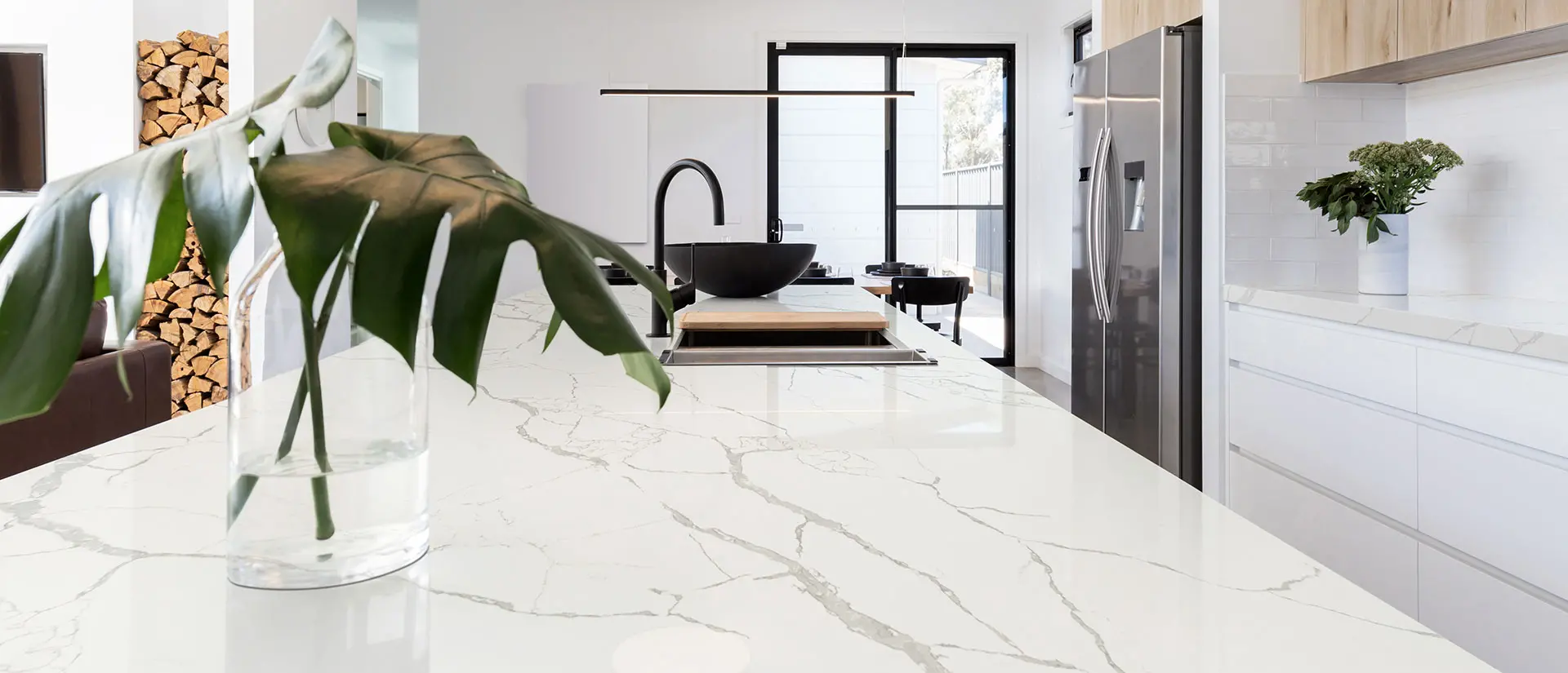 comptoirs de quartz