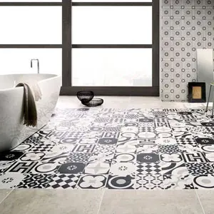 céramique à motifs Terrebonne