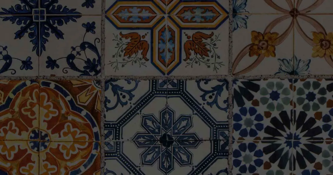 céramique à motifs