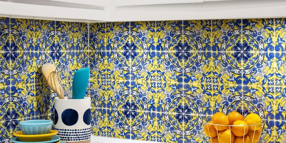 Céramique rétro salle de bain