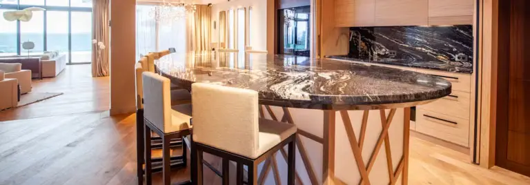 comptoir de granite black Montreal Laval