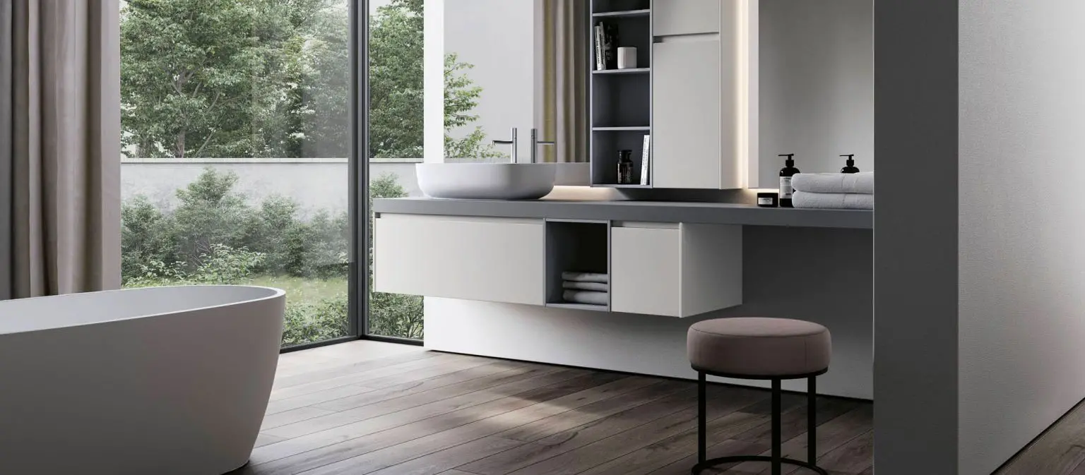 Comptoir de salle de bain
