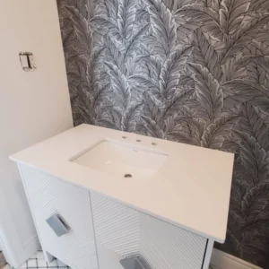 Comptoir de quartz salle de bain Montréal