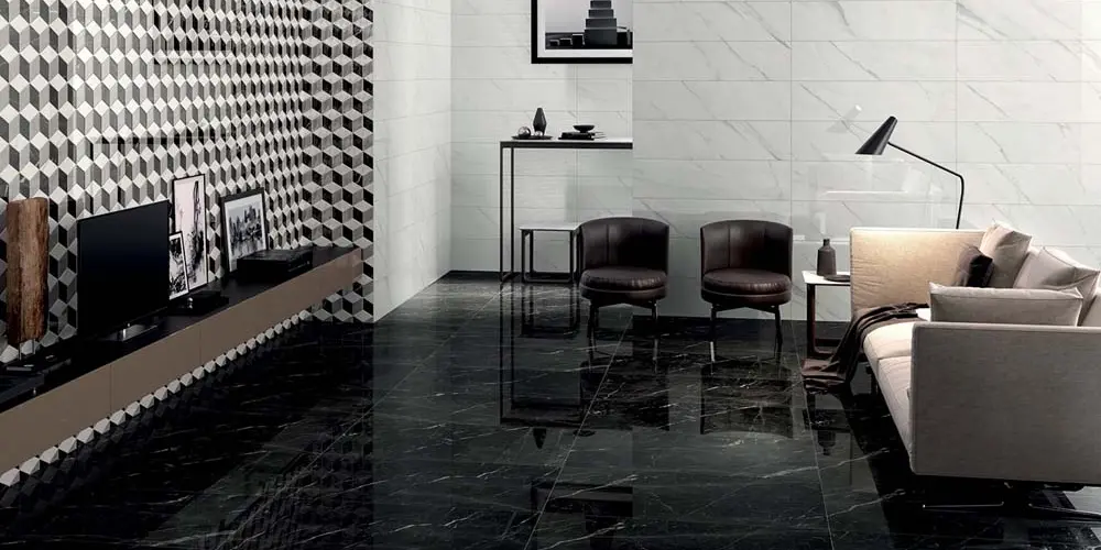 imitation marbre salon