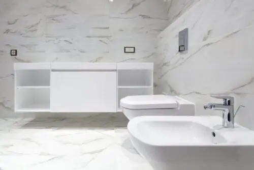 marbre salle de bain