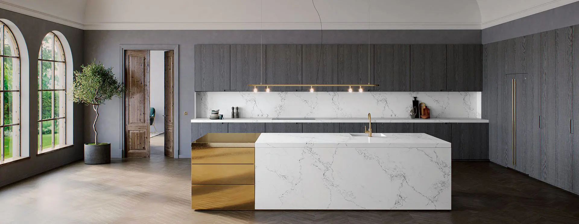 Comptoir quartz CeasarStone