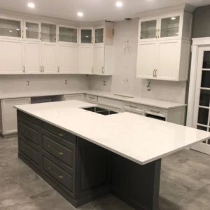 comptoir quartz silestone Pearl