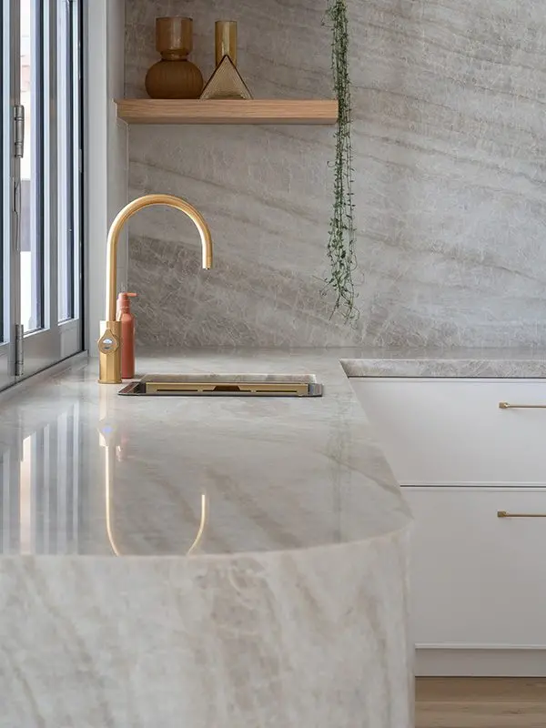 Comptoir en Quartzite