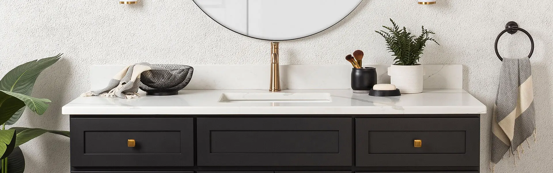 modèle vanité de salle de bain