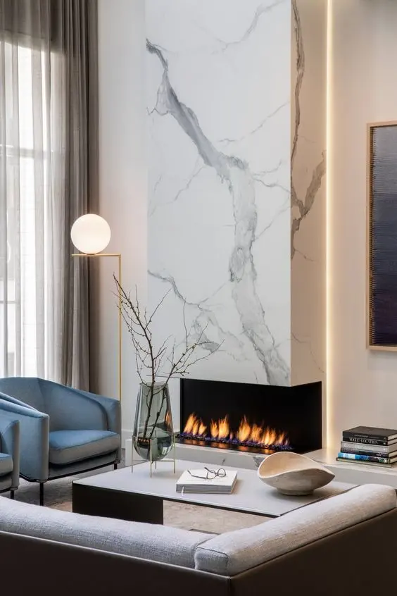 dekton manteaux de foyer Montréal Laval