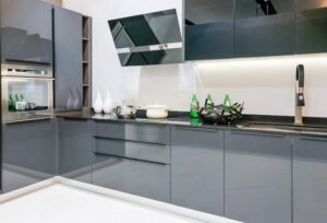 Glossy modern kitchen